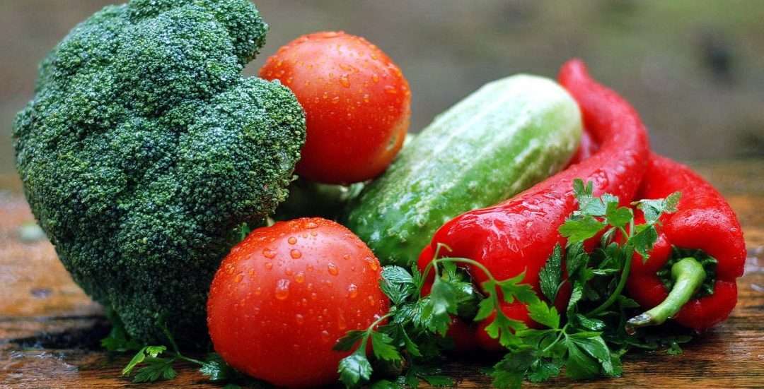 home garden veggies
