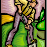 GardenerDigging