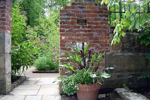 cut stone path