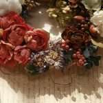 dried flower wreath
